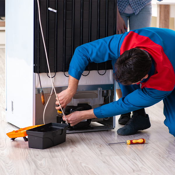 how much do you charge for refrigerator repair services in Whittier Alaska